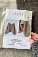 mezgimo instrukcija ruke fluffy megztiniui